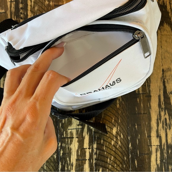 NIKE 🌟 BRAHAUS - White Fanny Pack Cross Body Bag - OS - Picture 11 of 13